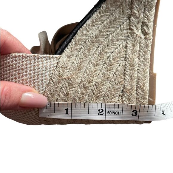 Samilor Wedge Sandals for Women Closed Toe Lace Up Espadrille - Picture 7 of 7